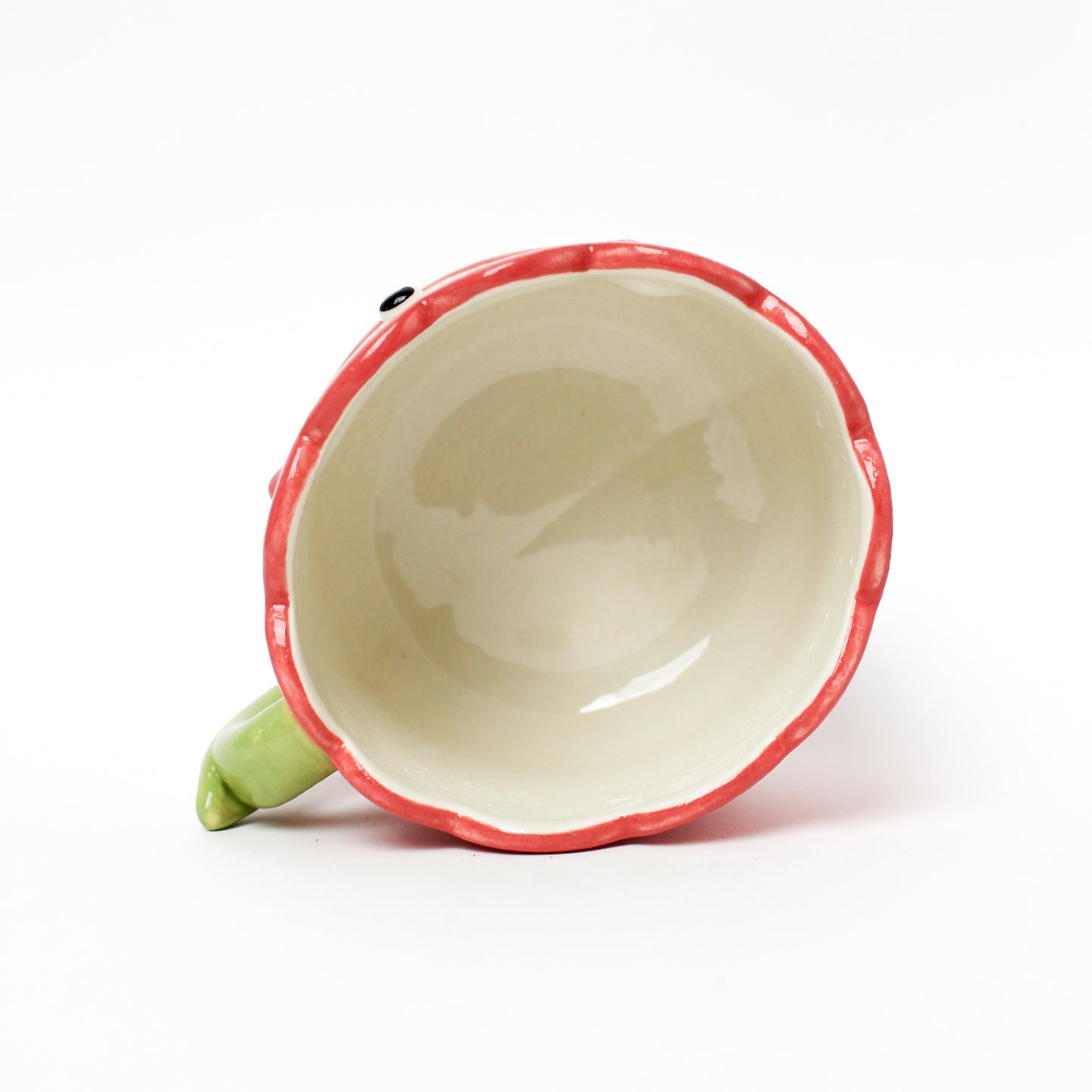 RED TULIP MUG #1 (seconds sale - not foodsafe)