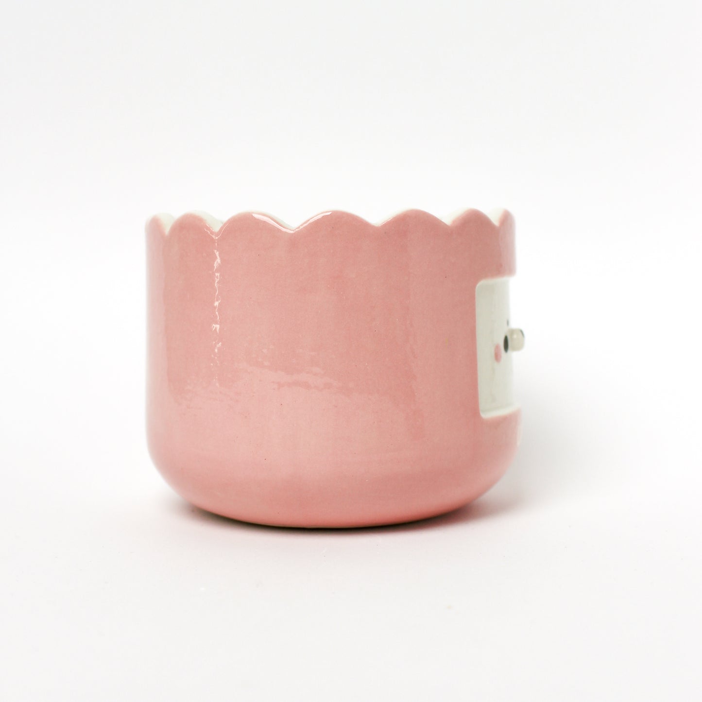 PINK TULIP MUG #2 (seconds sale - not foodsafe)