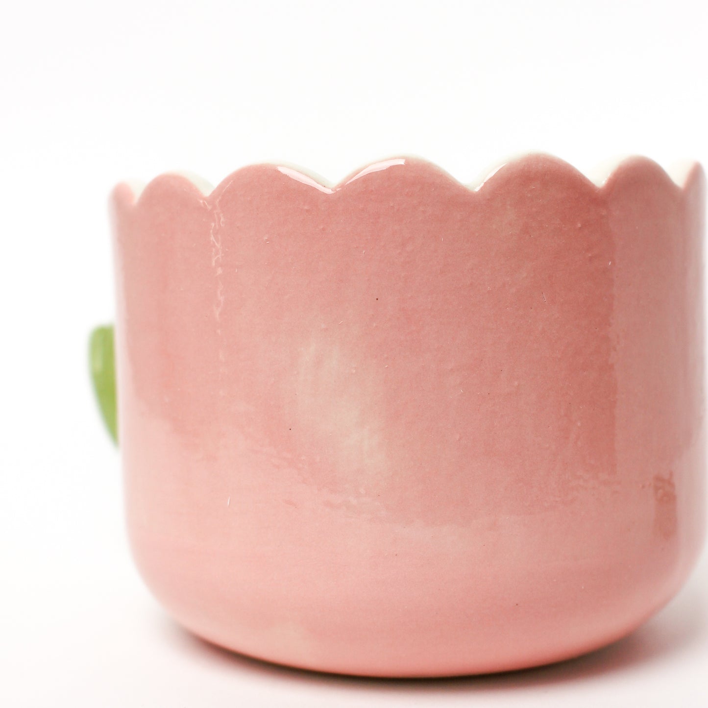 PINK TULIP MUG #2 (seconds sale - not foodsafe)