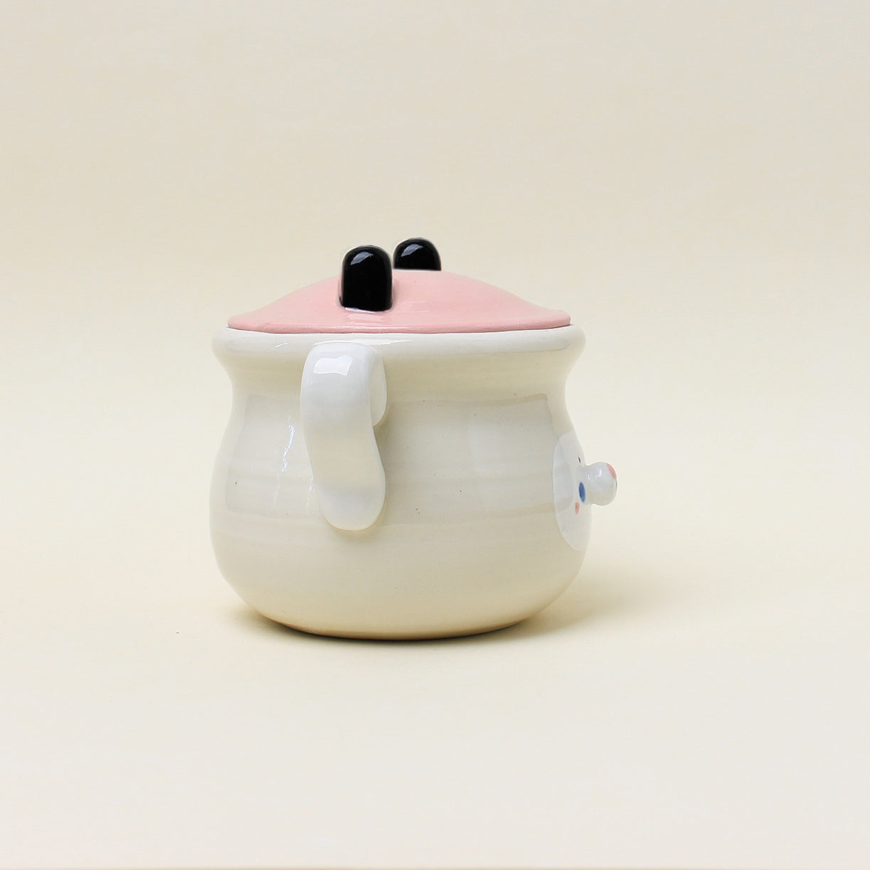 SNOWBALL KITTY - CERAMIC CUP