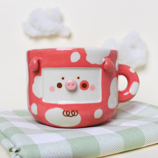 POMEGRANATE PIG MUG #9