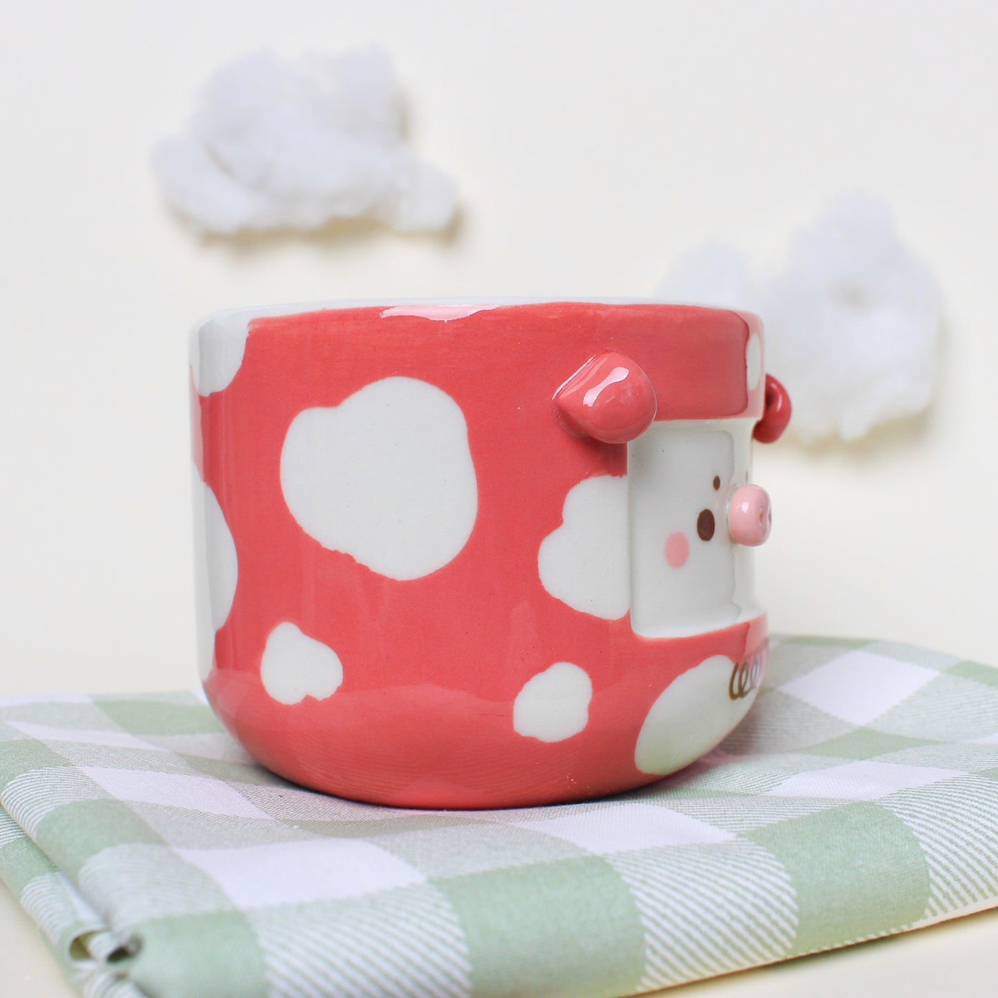 POMEGRANATE PIG MUG #9