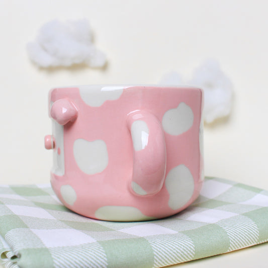 PEACH PIG MUG #11