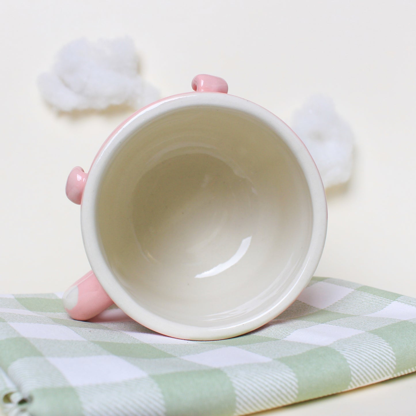 PEACH PIG MUG #11