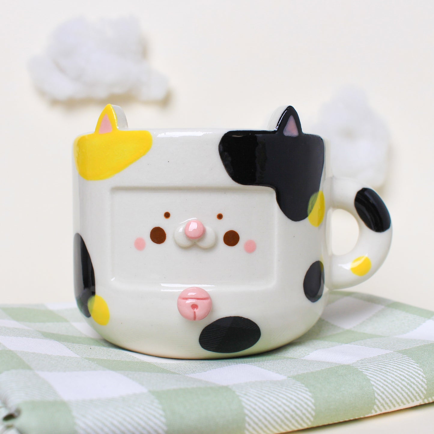 LEMON CAT MUG #21