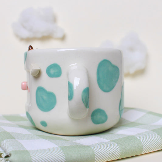 PEPPERMINT COW MUG #22