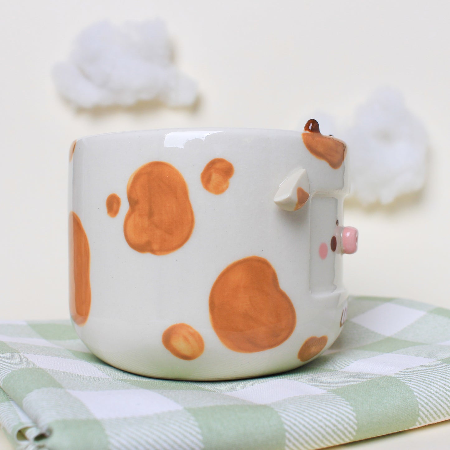 PUMPKIN COW MUG #23