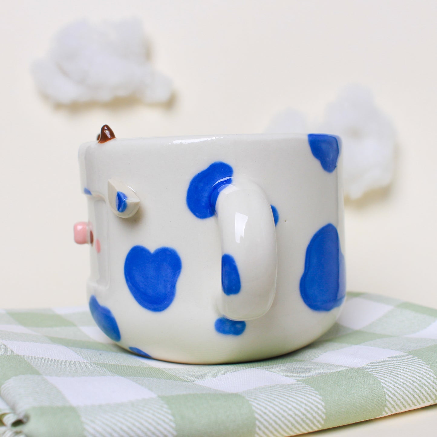 EGGPLANT COW MUG #24