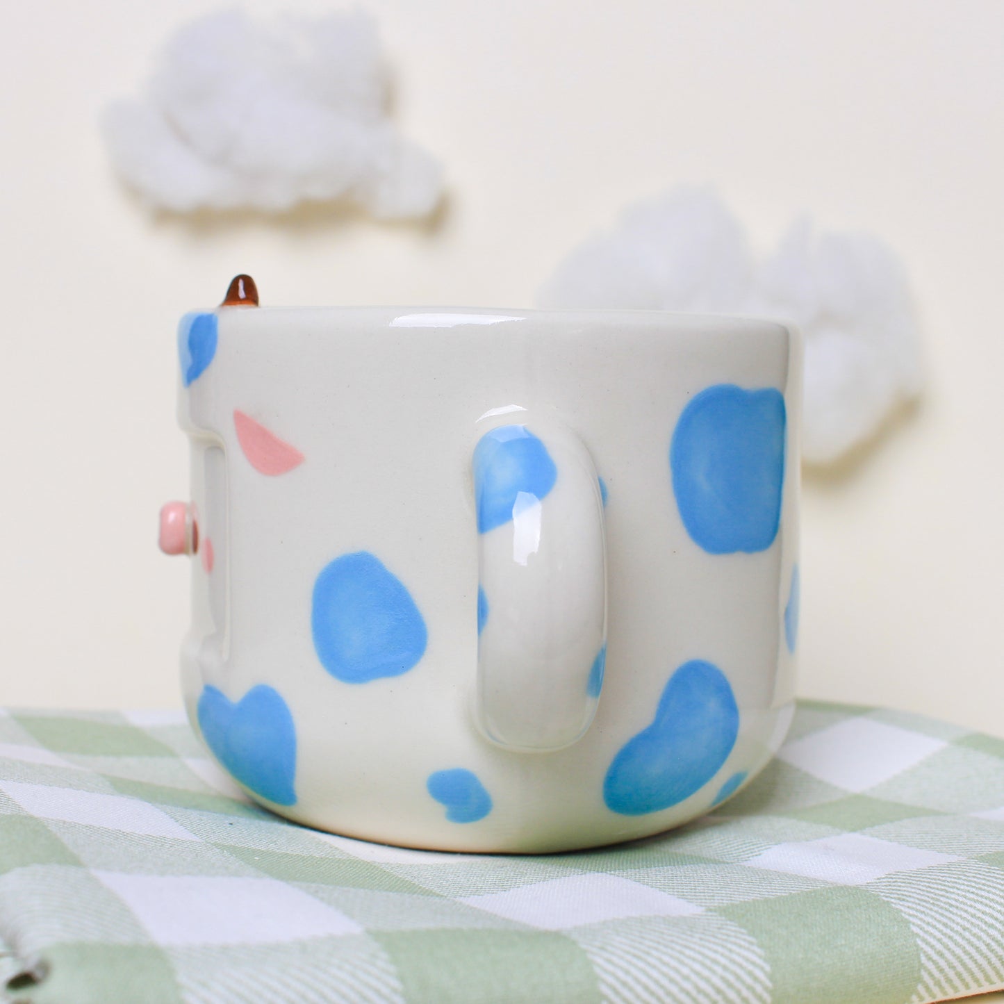 BLUEBERRY COW MUG #27