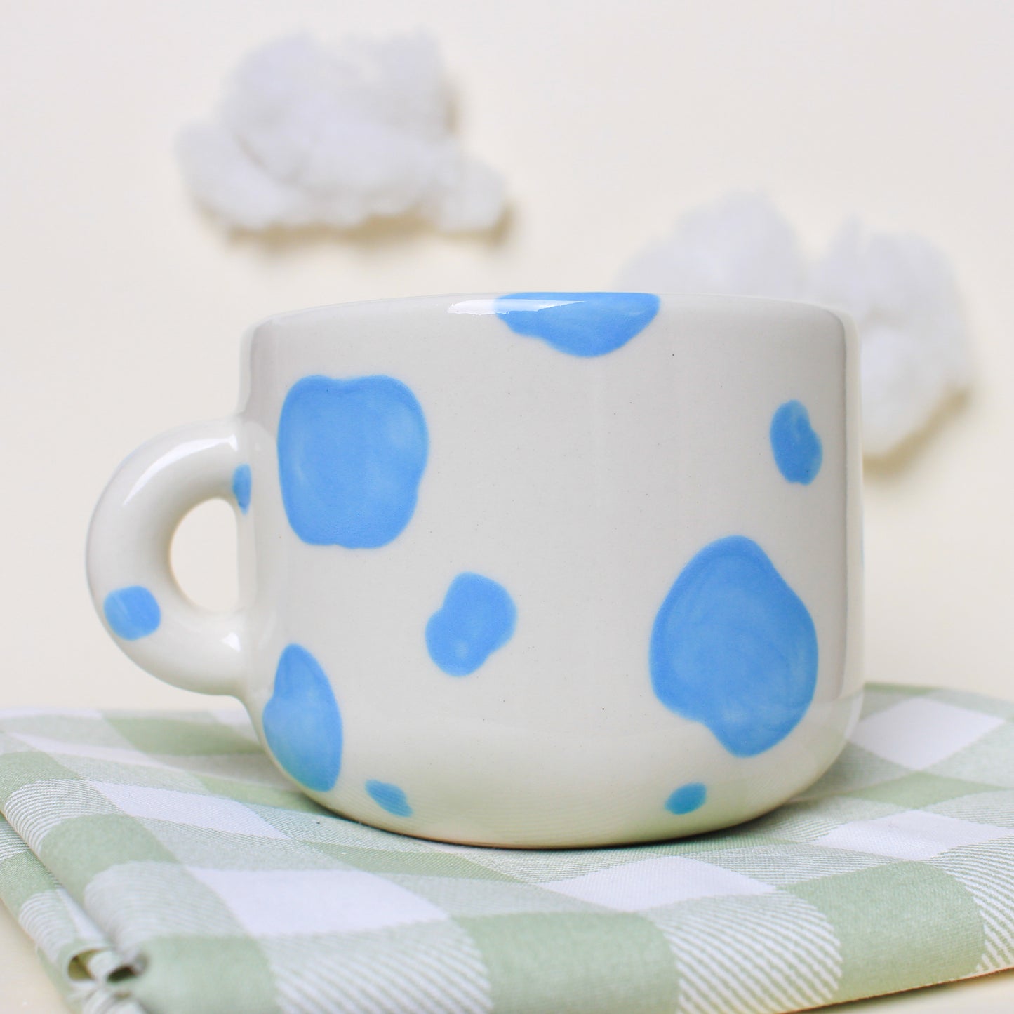 BLUEBERRY COW MUG #27