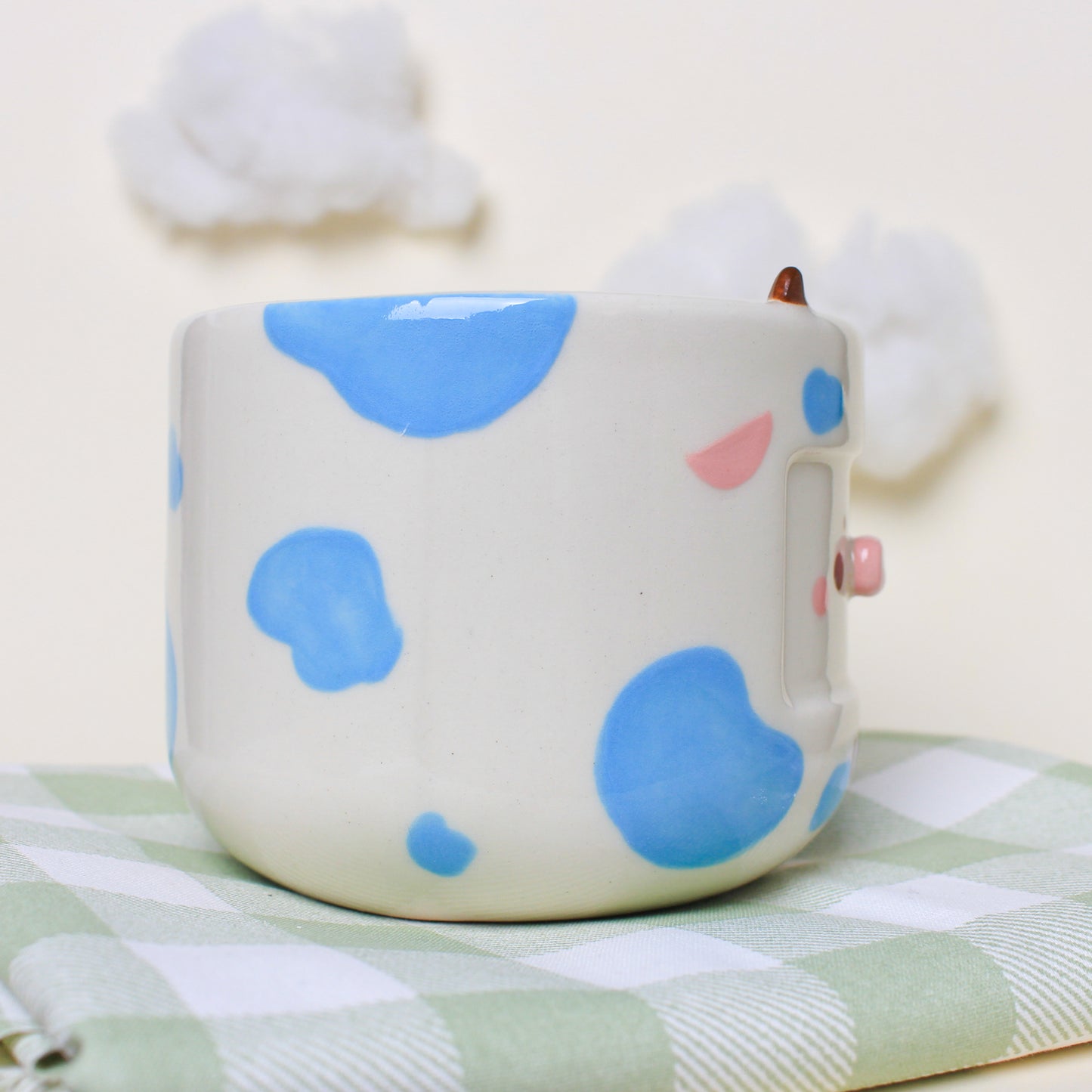 BLUEBERRY COW MUG #27