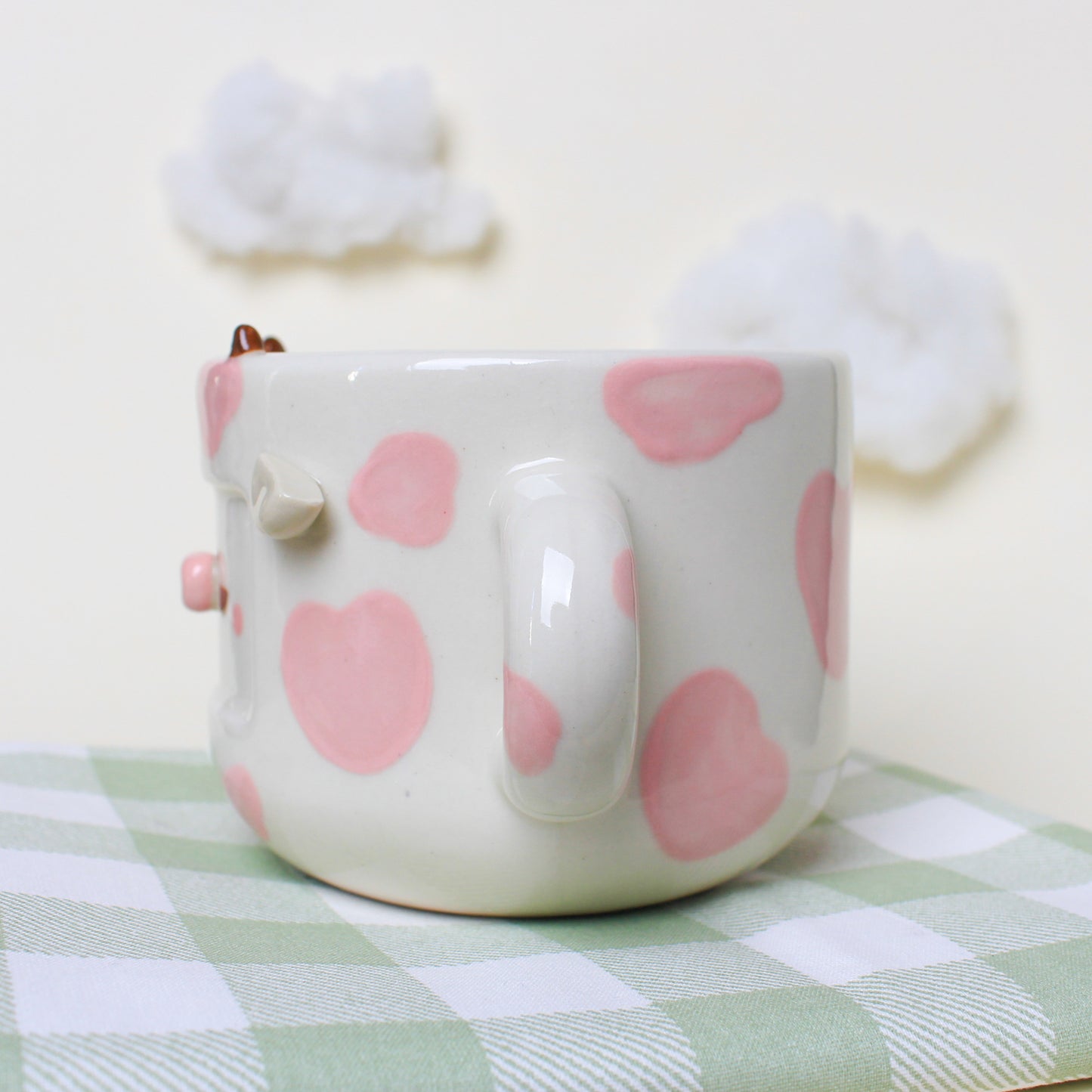 LYCHEE COW MUG #29 (not food-safe)