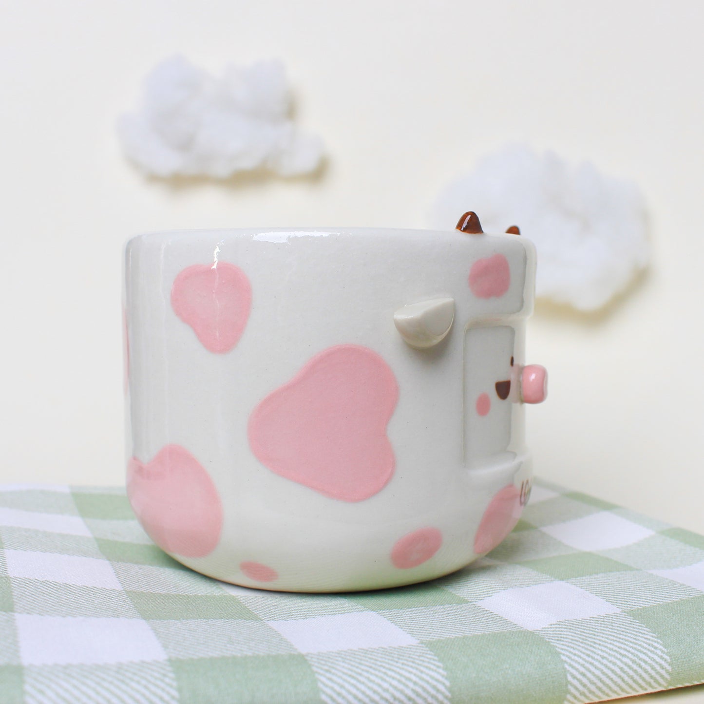 LYCHEE COW MUG #29 (not food-safe)