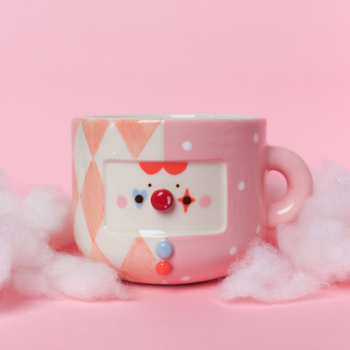 BUNNY CLOWN MUG #11