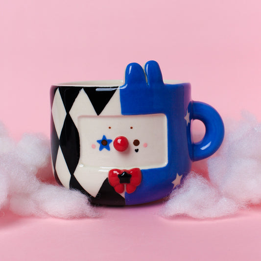 BUNNY CLOWN MUG #14