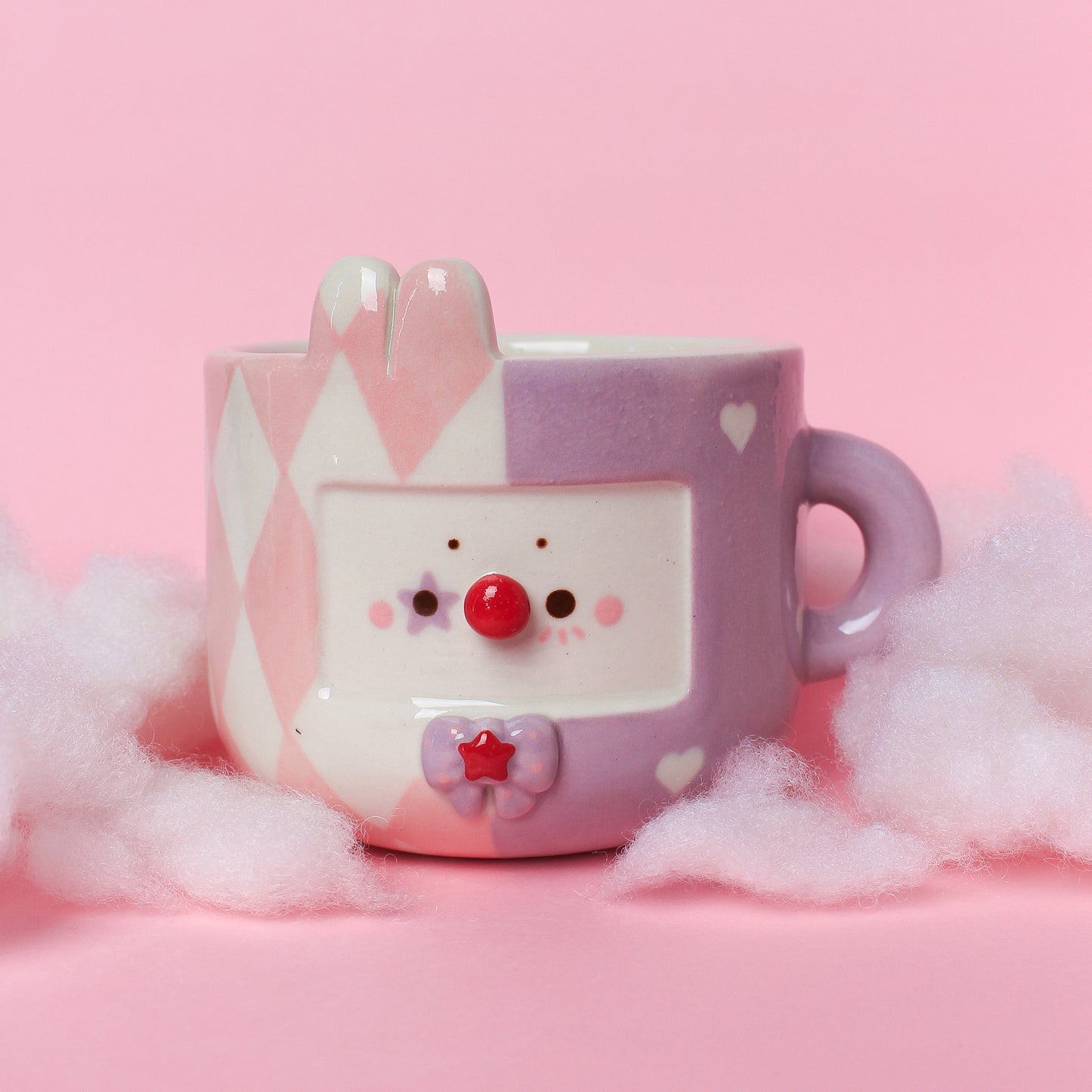 BUNNY CLOWN MUG #20