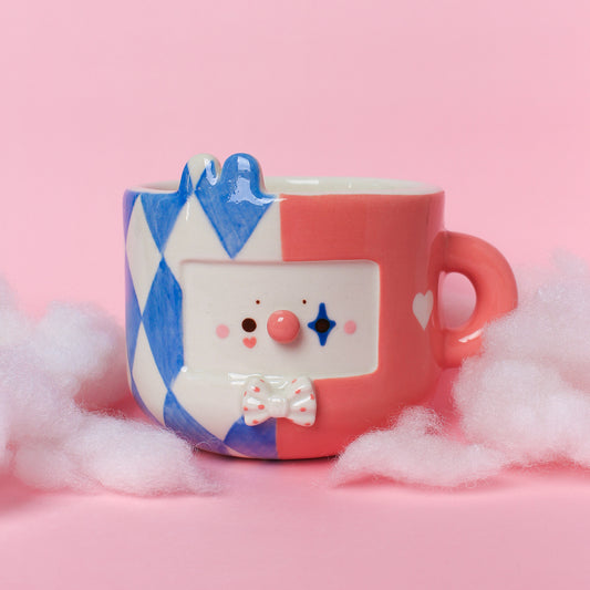 BUNNY CLOWN MUG #23