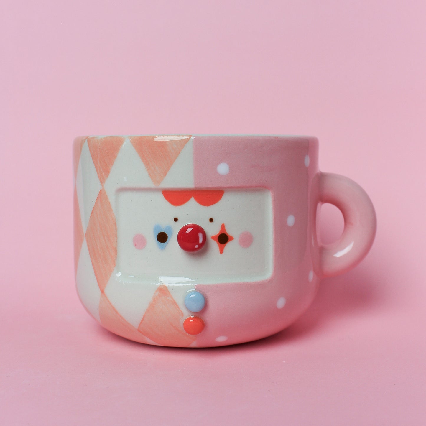 BUNNY CLOWN MUG #11