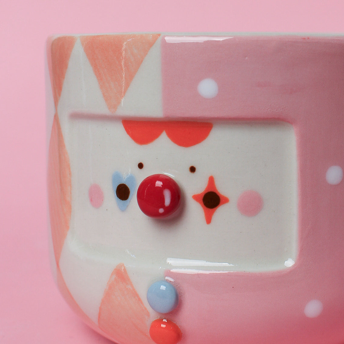 BUNNY CLOWN MUG #11