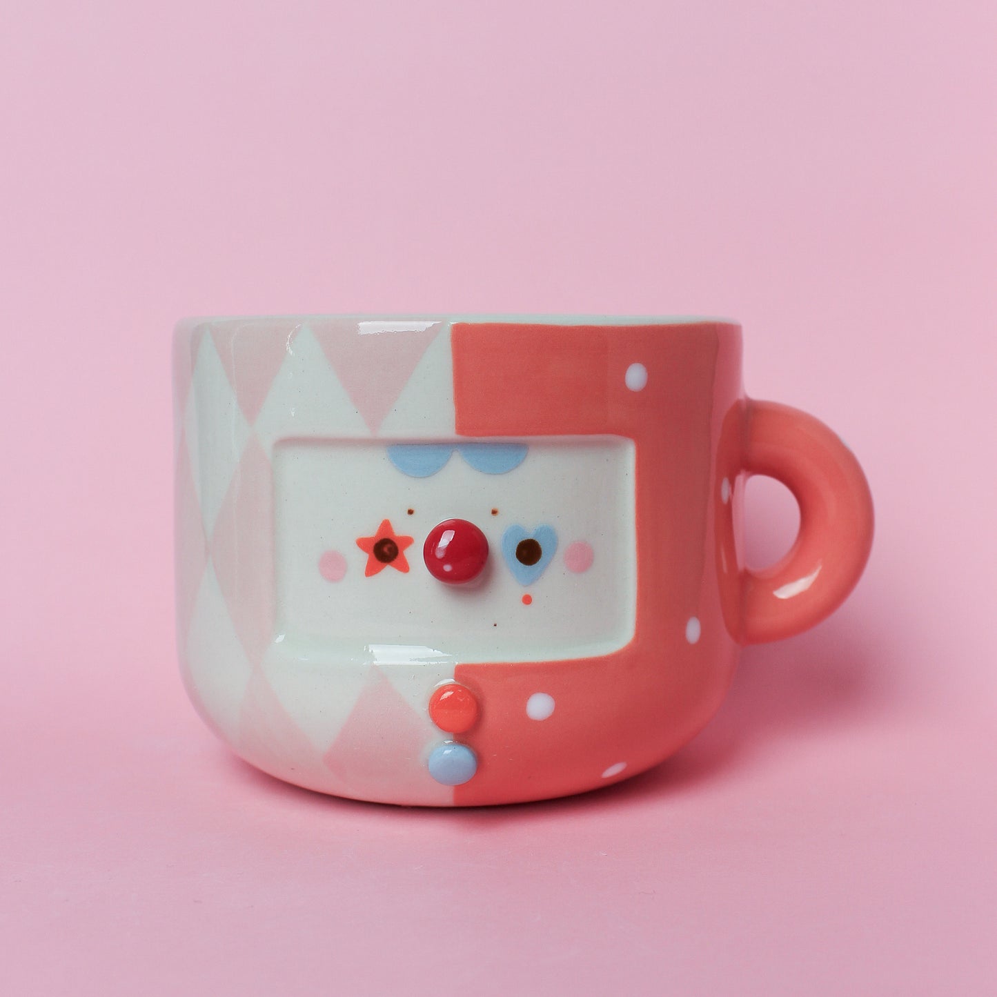 BUNNY CLOWN MUG #12