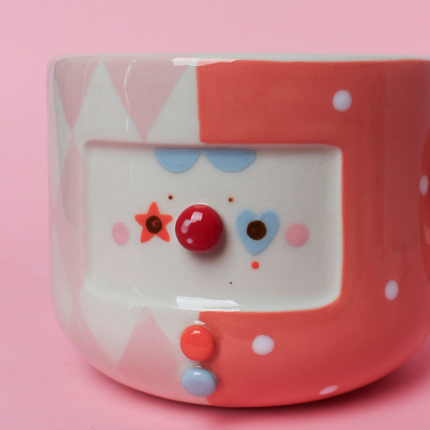 BUNNY CLOWN MUG #12