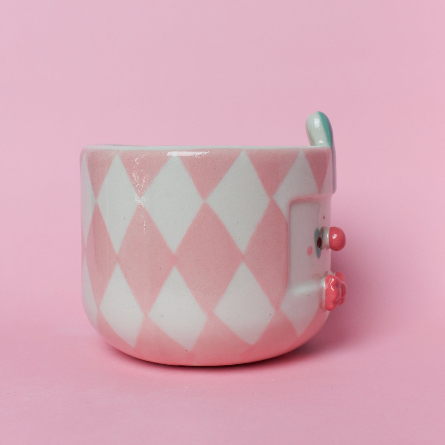 BUNNY CLOWN MUG #13