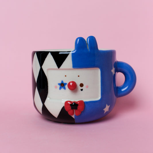 BUNNY CLOWN MUG #14