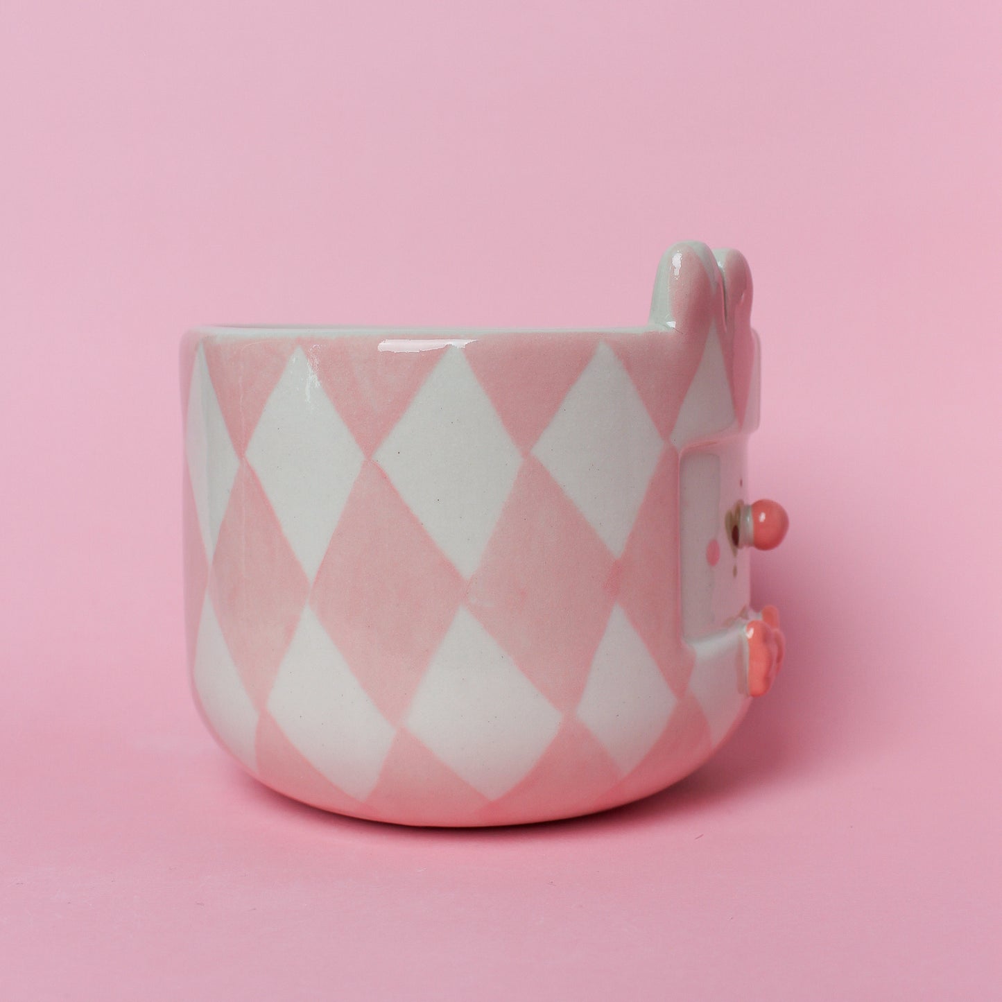 BUNNY CLOWN MUG #17