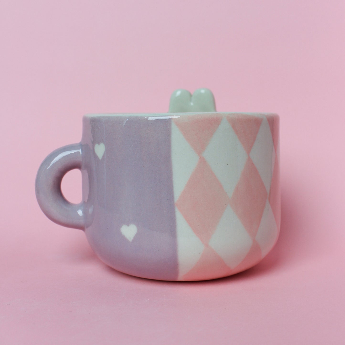 BUNNY CLOWN MUG #20