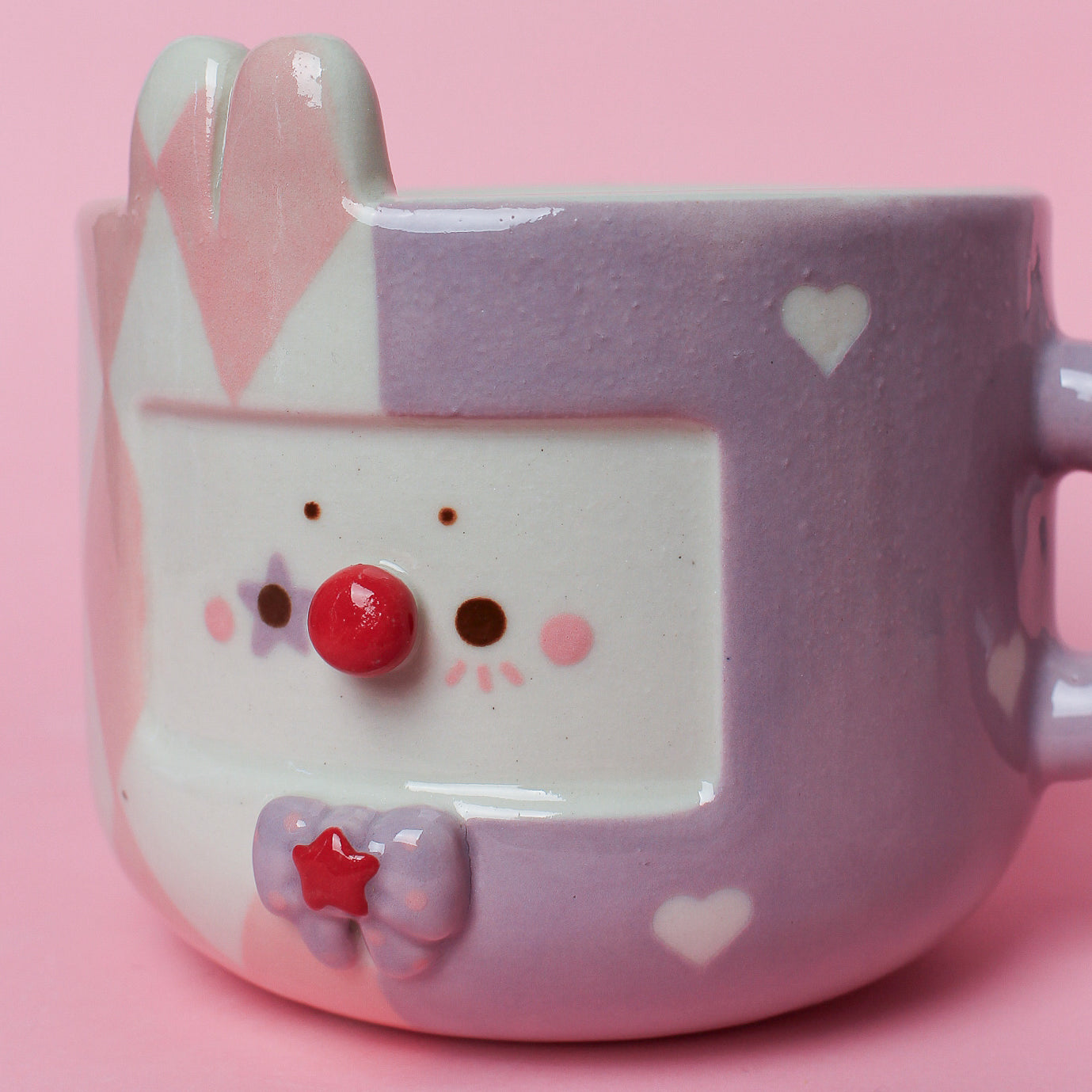 BUNNY CLOWN MUG #20