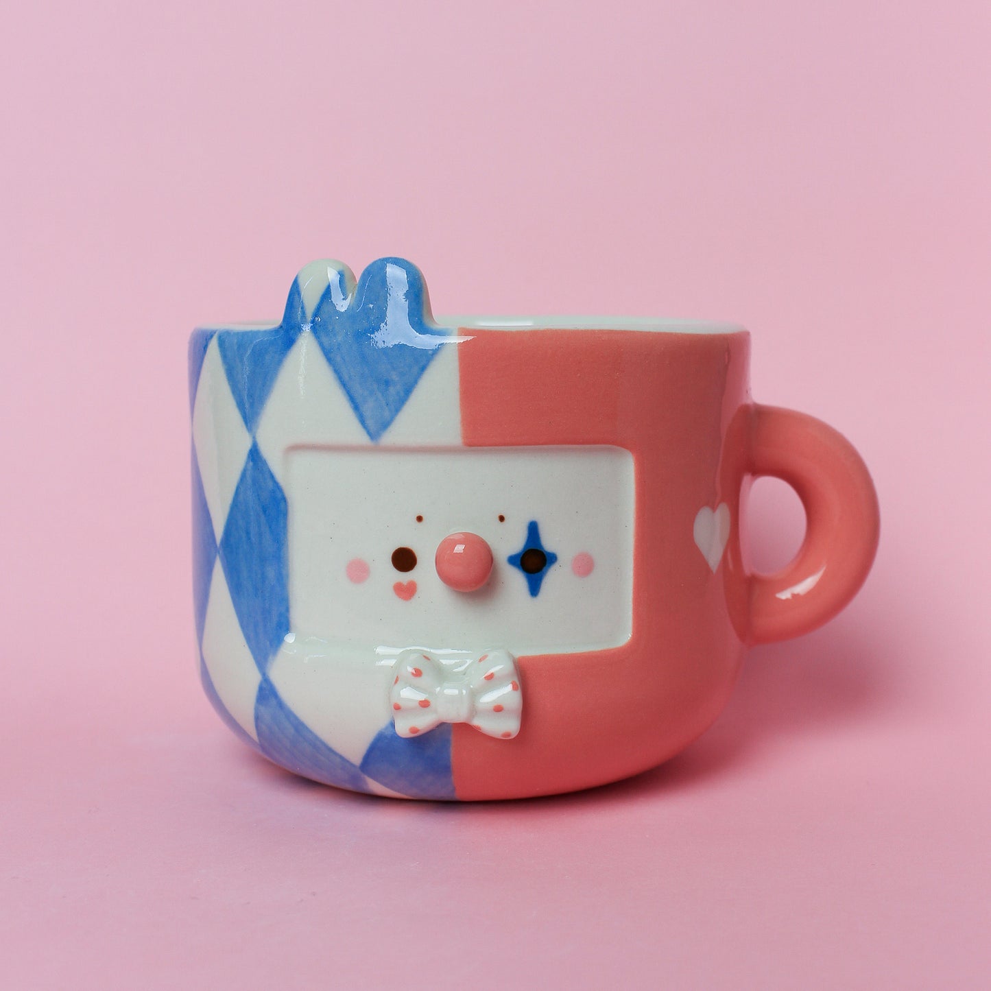 BUNNY CLOWN MUG #23