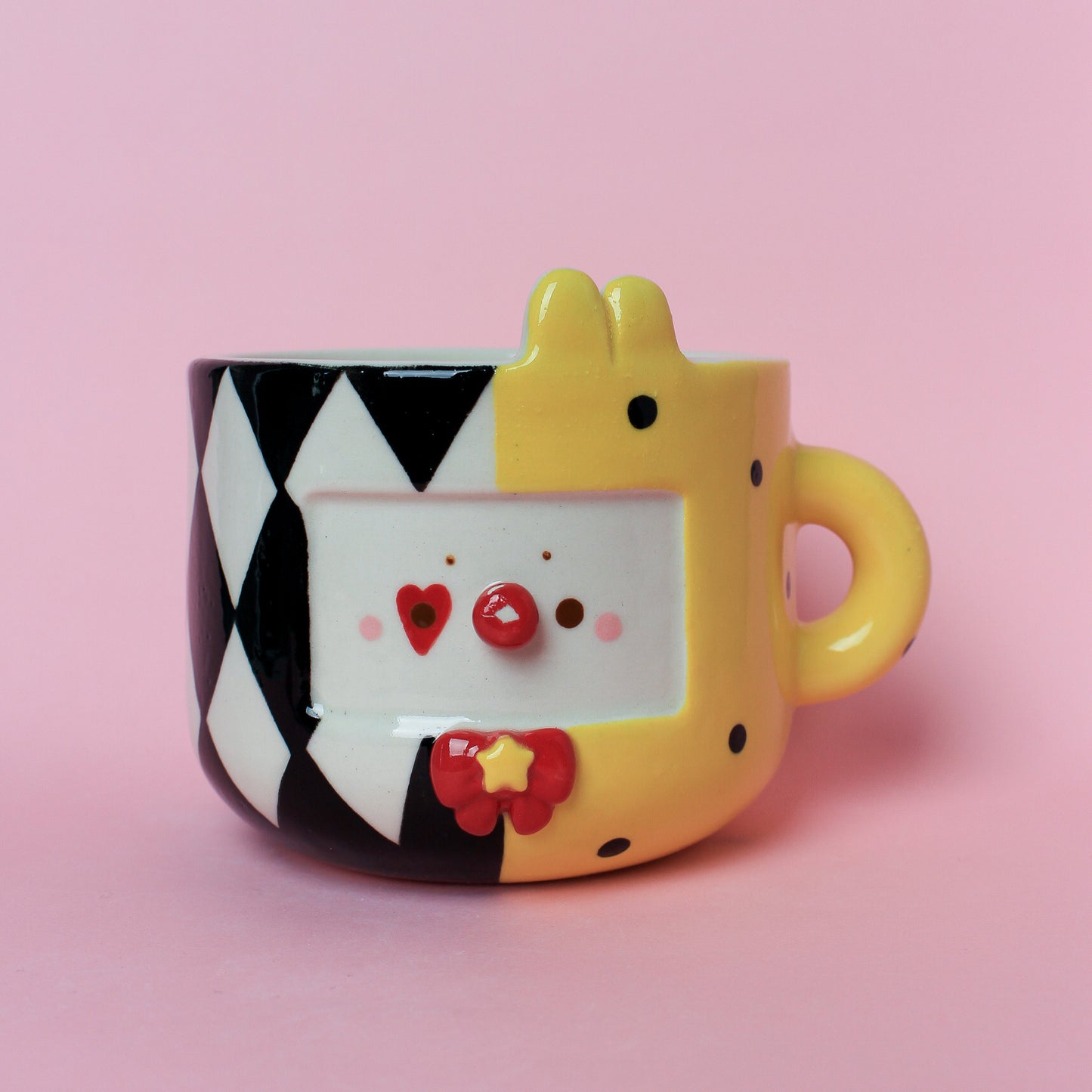 BUNNY CLOWN MUG #24