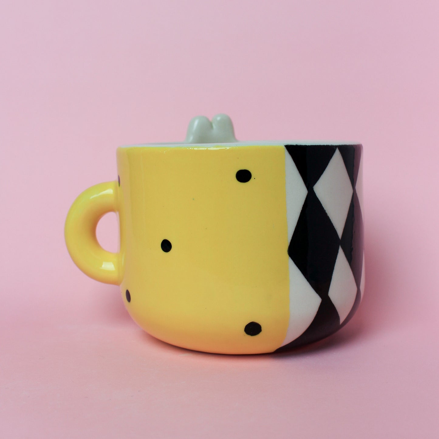 BUNNY CLOWN MUG #24