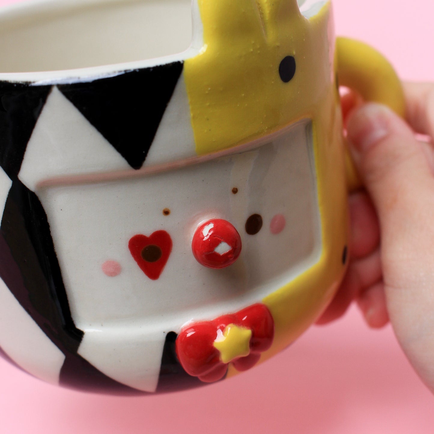 BUNNY CLOWN MUG #24