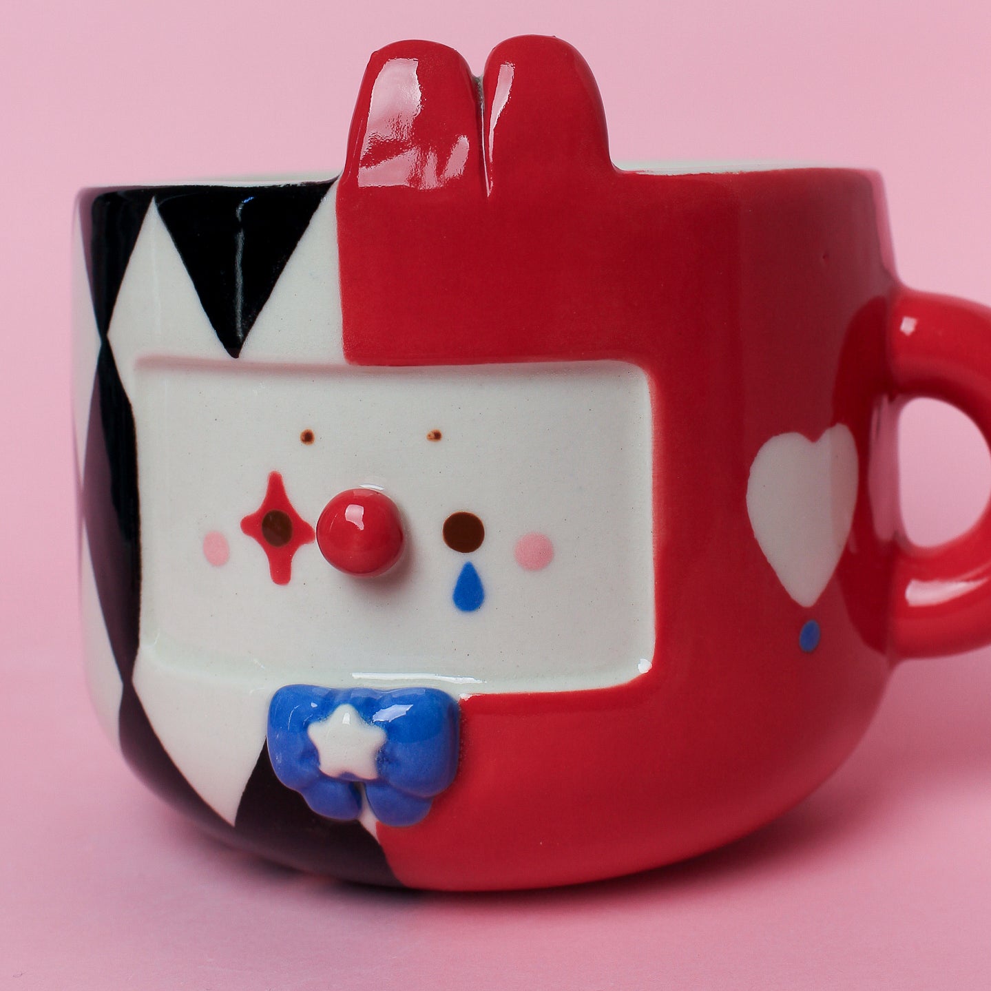 BUNNY CLOWN MUG #22