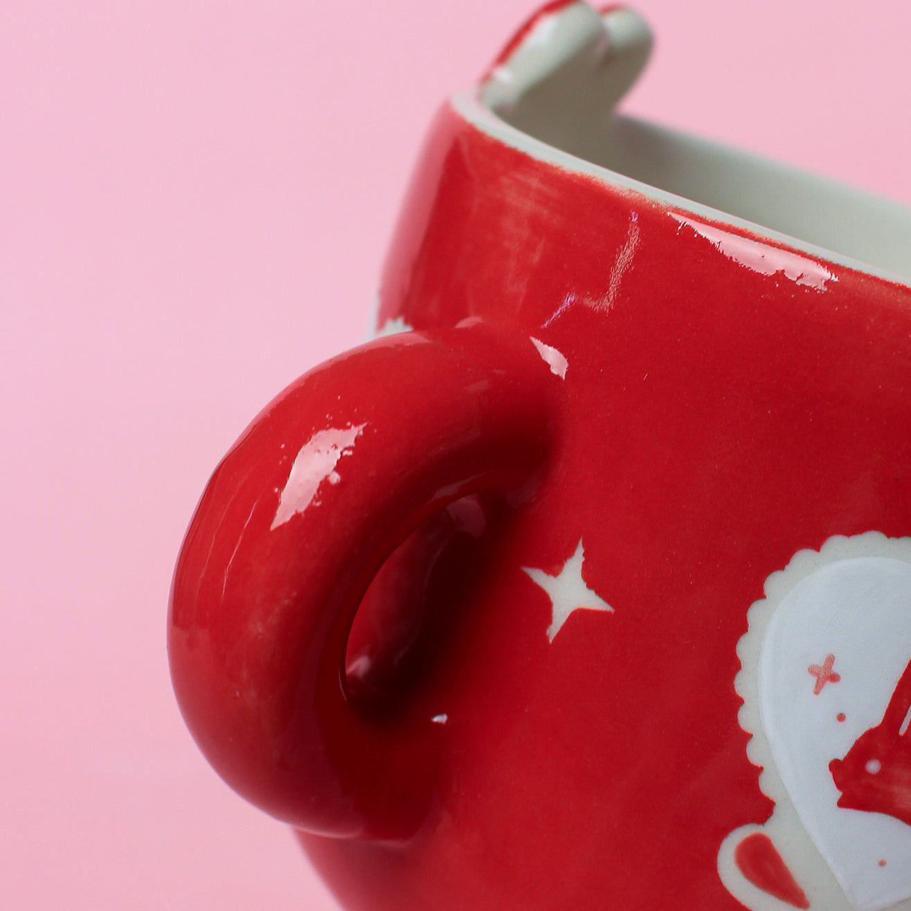 RED HEART BUNNY MUG #29