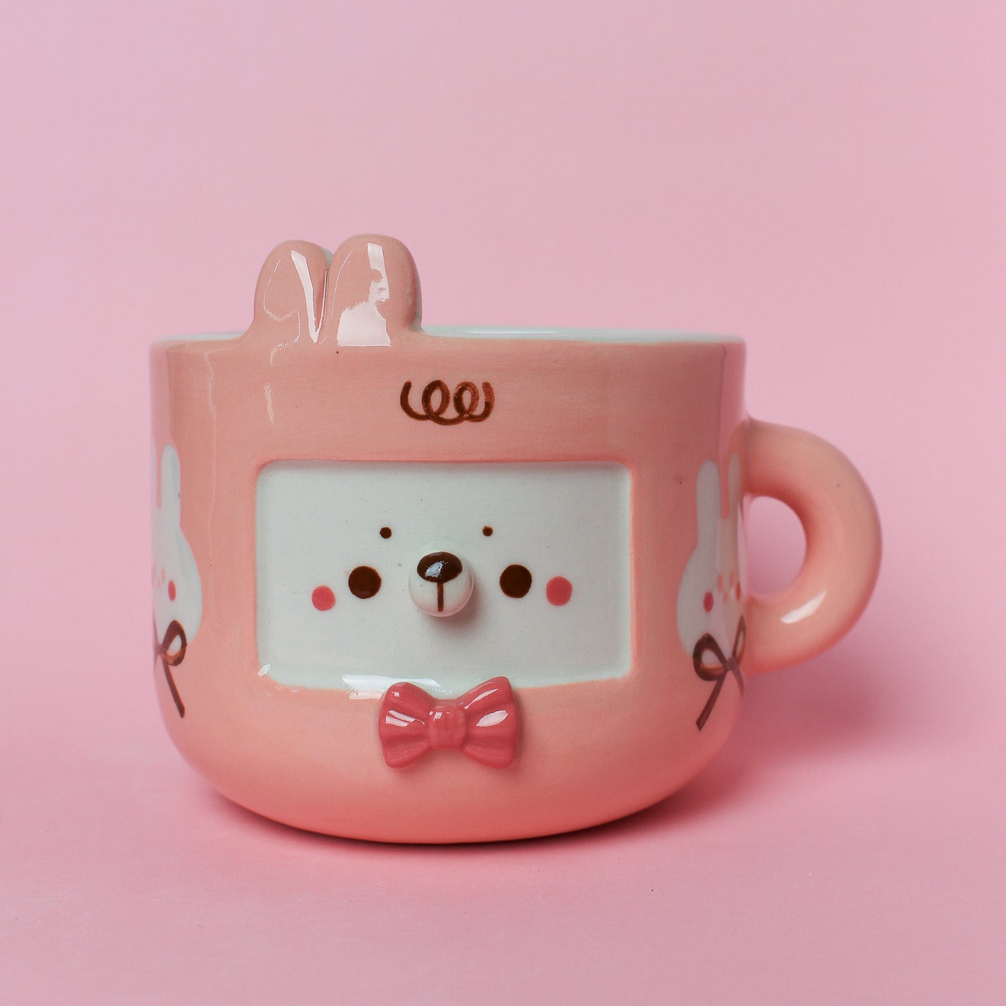 PINK BUNNY MUG #33