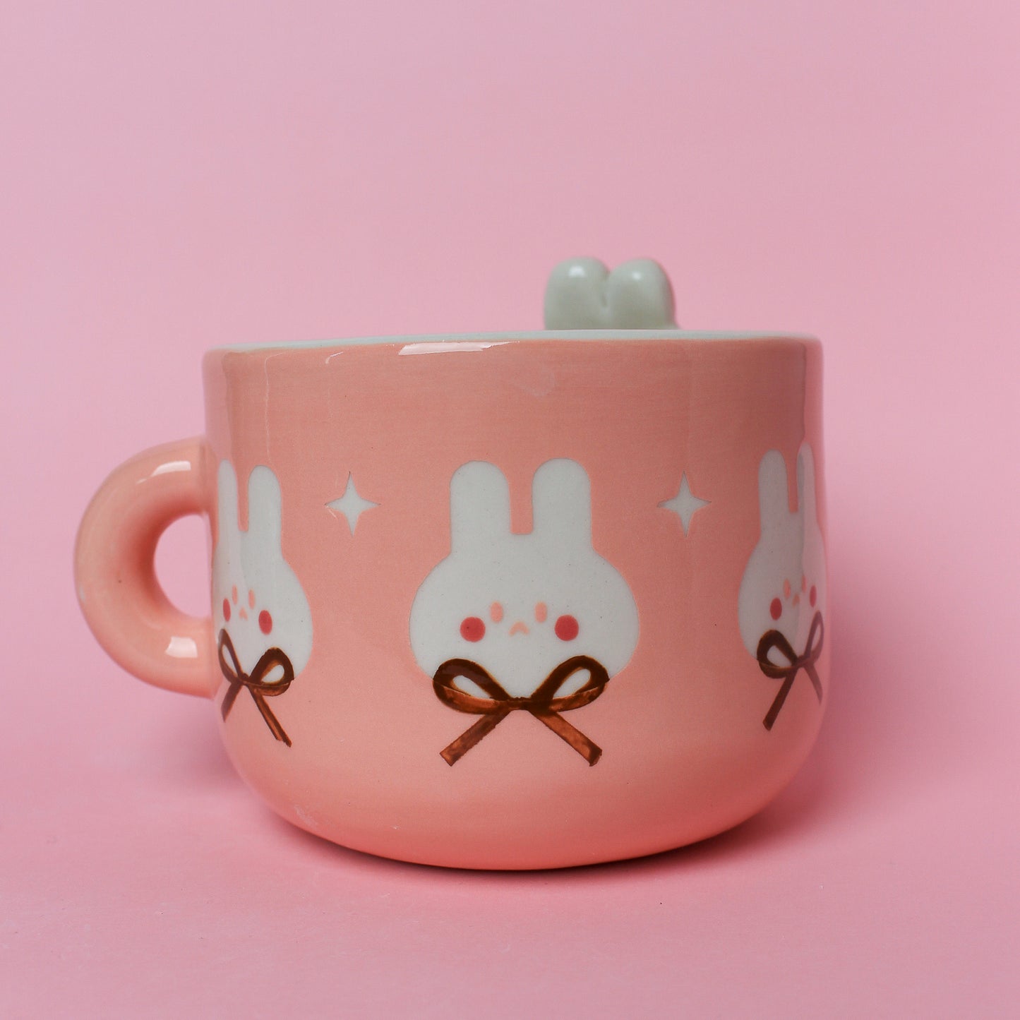 PINK BUNNY MUG #33