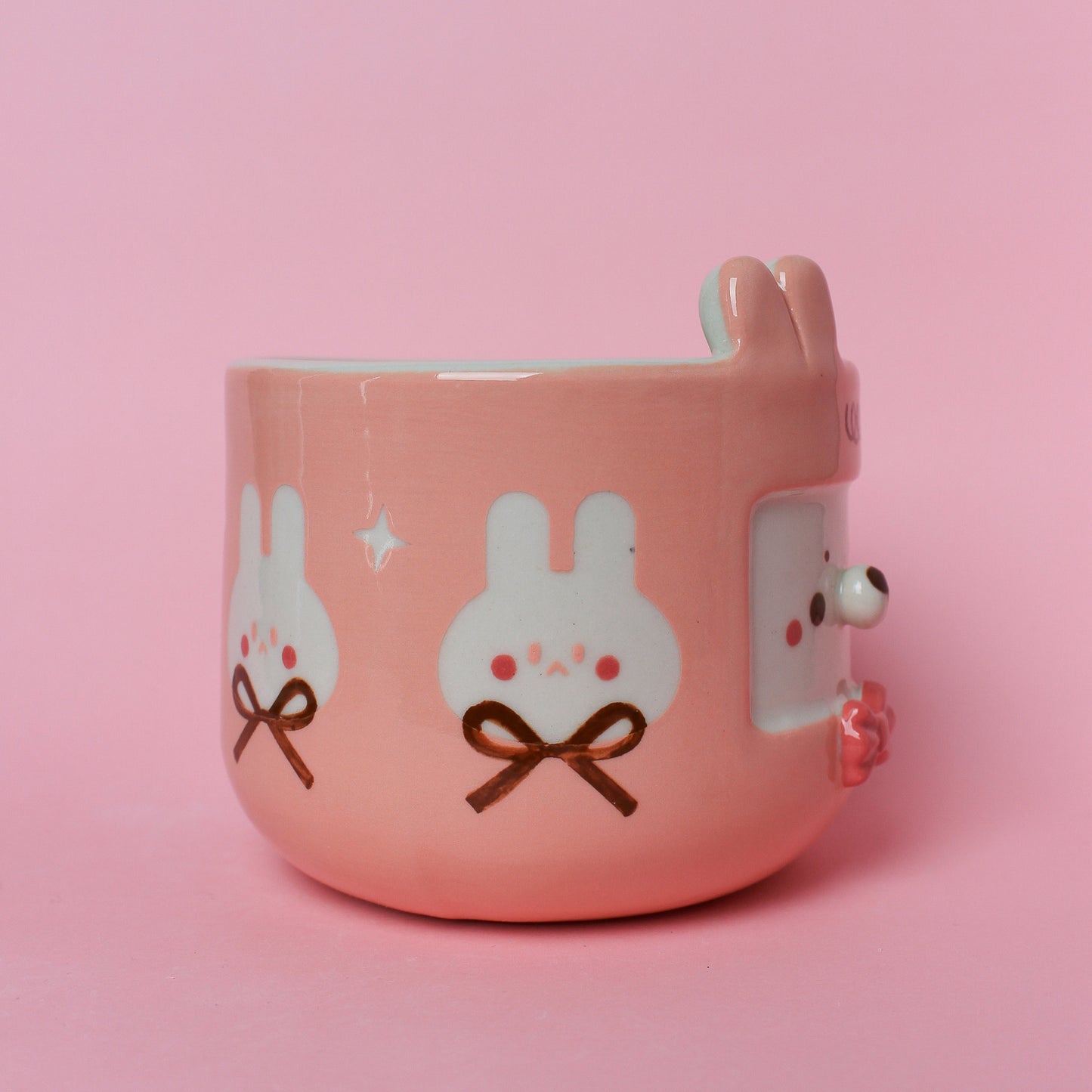 PINK BUNNY MUG #33