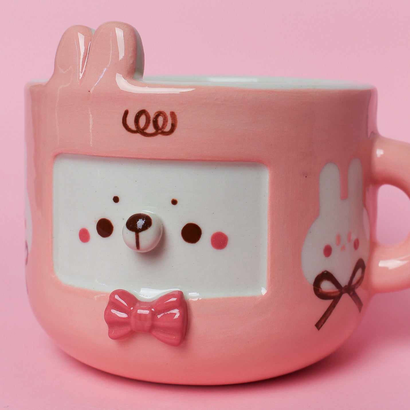 PINK BUNNY MUG #33