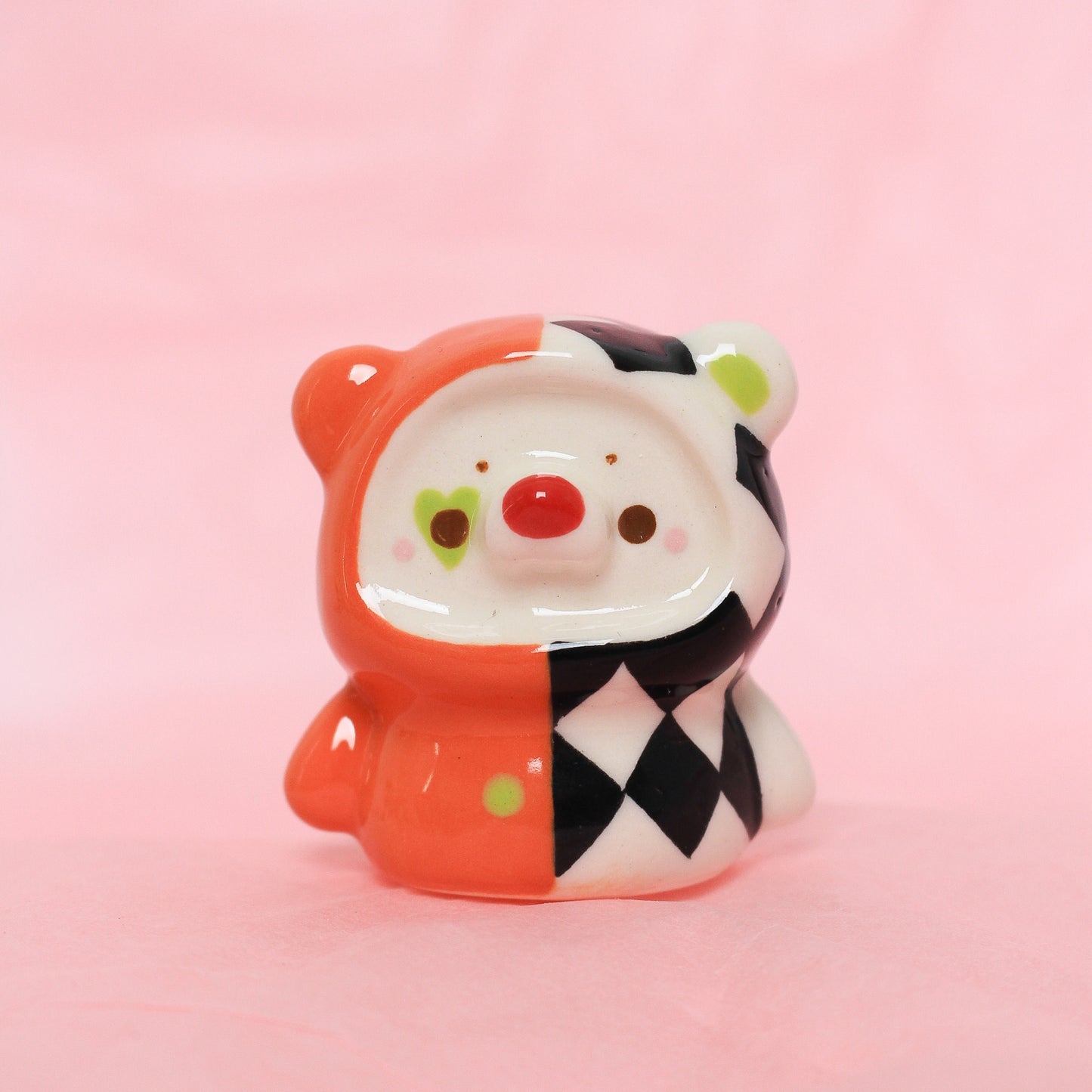 CLOWN PUDI CERAMIC FIGURE