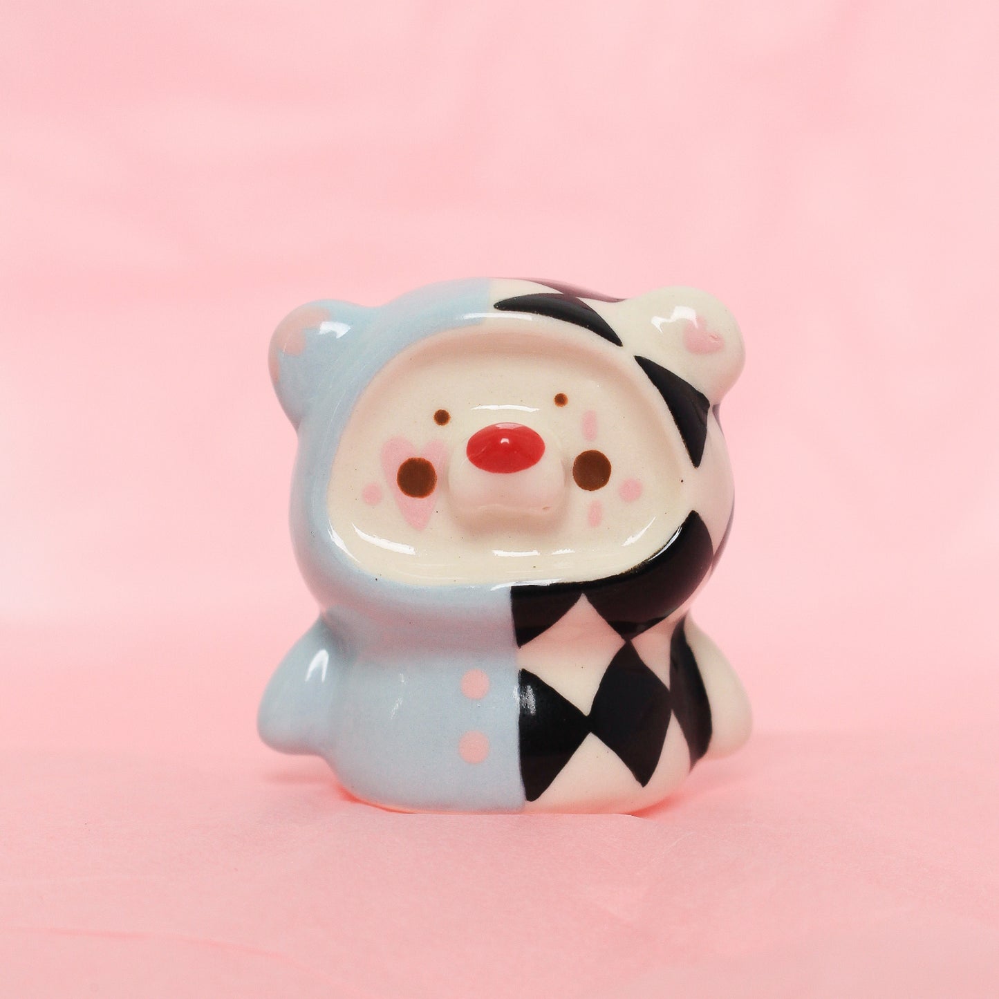 CLOWN PUDI CERAMIC FIGURE