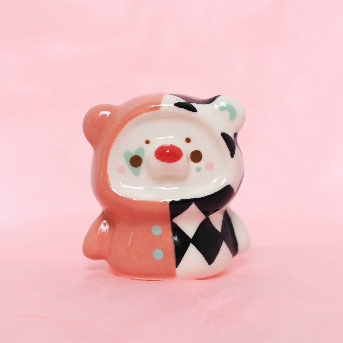 CLOWN PUDI CERAMIC FIGURE