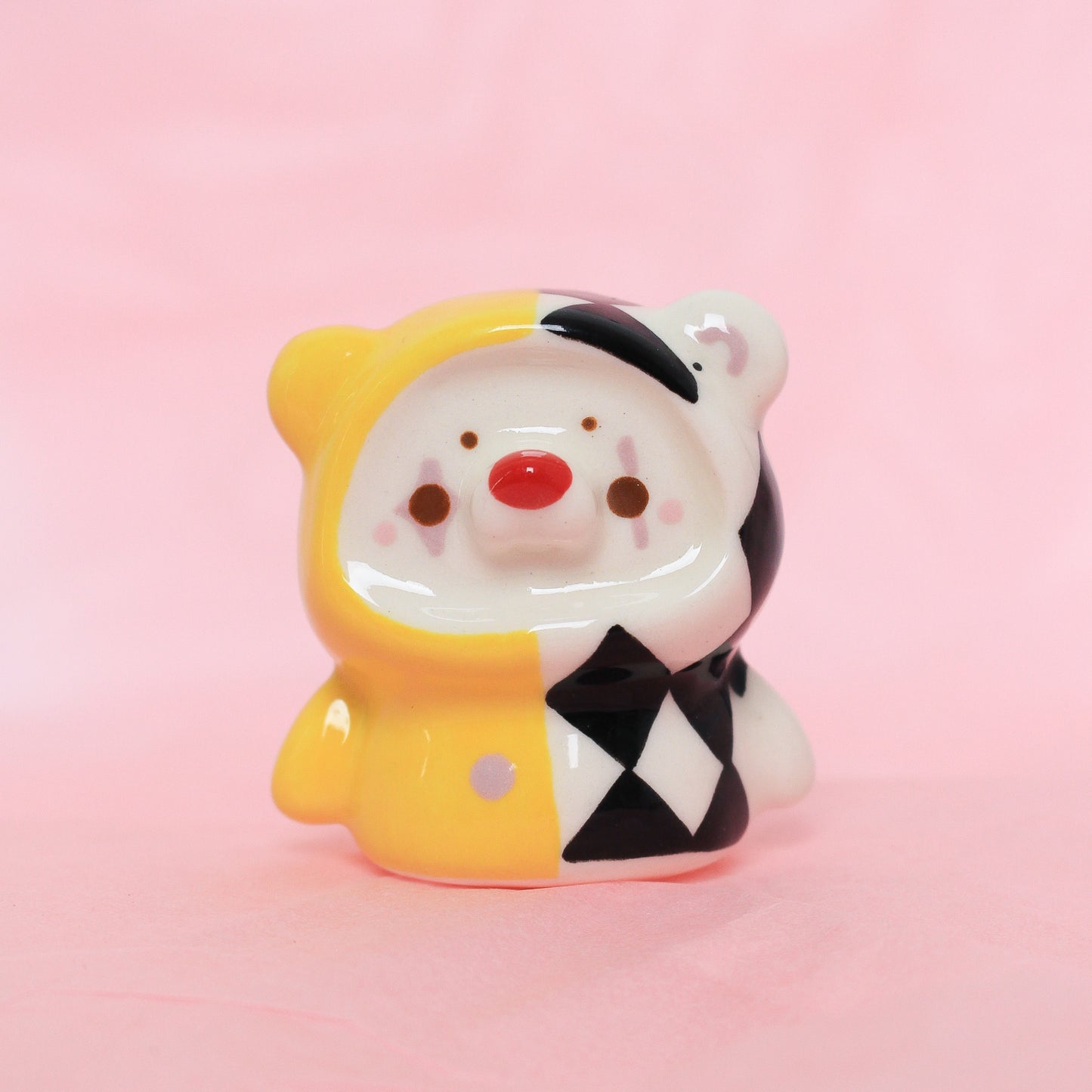 CLOWN PUDI CERAMIC FIGURE