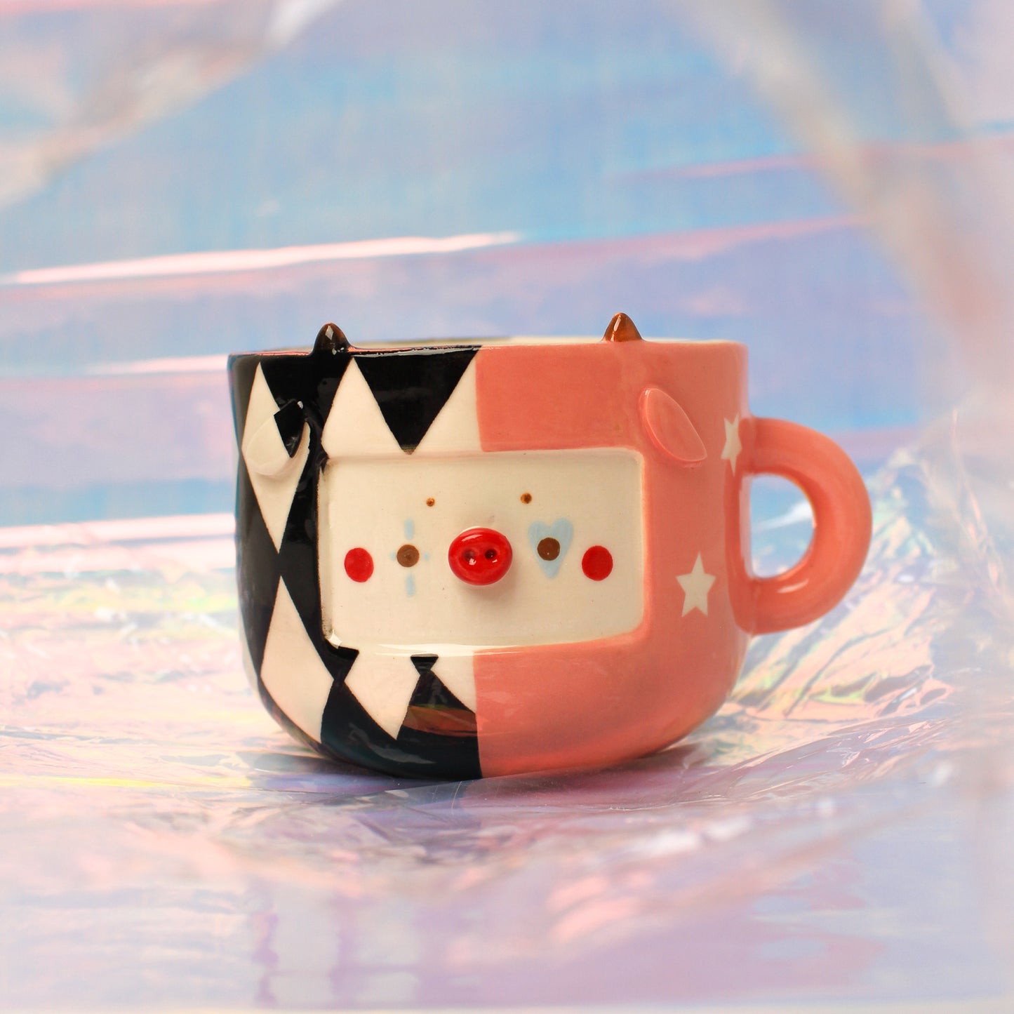 CLOWN COW MUG #30