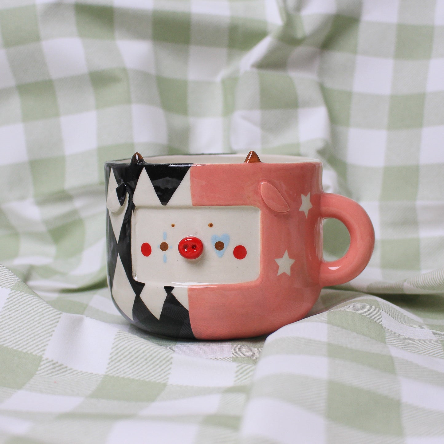 CLOWN COW MUG #30