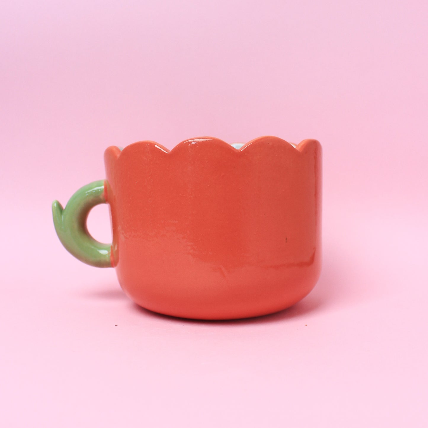 ORANGE CHULIP MUG #7 (seconds-not foodsafe)