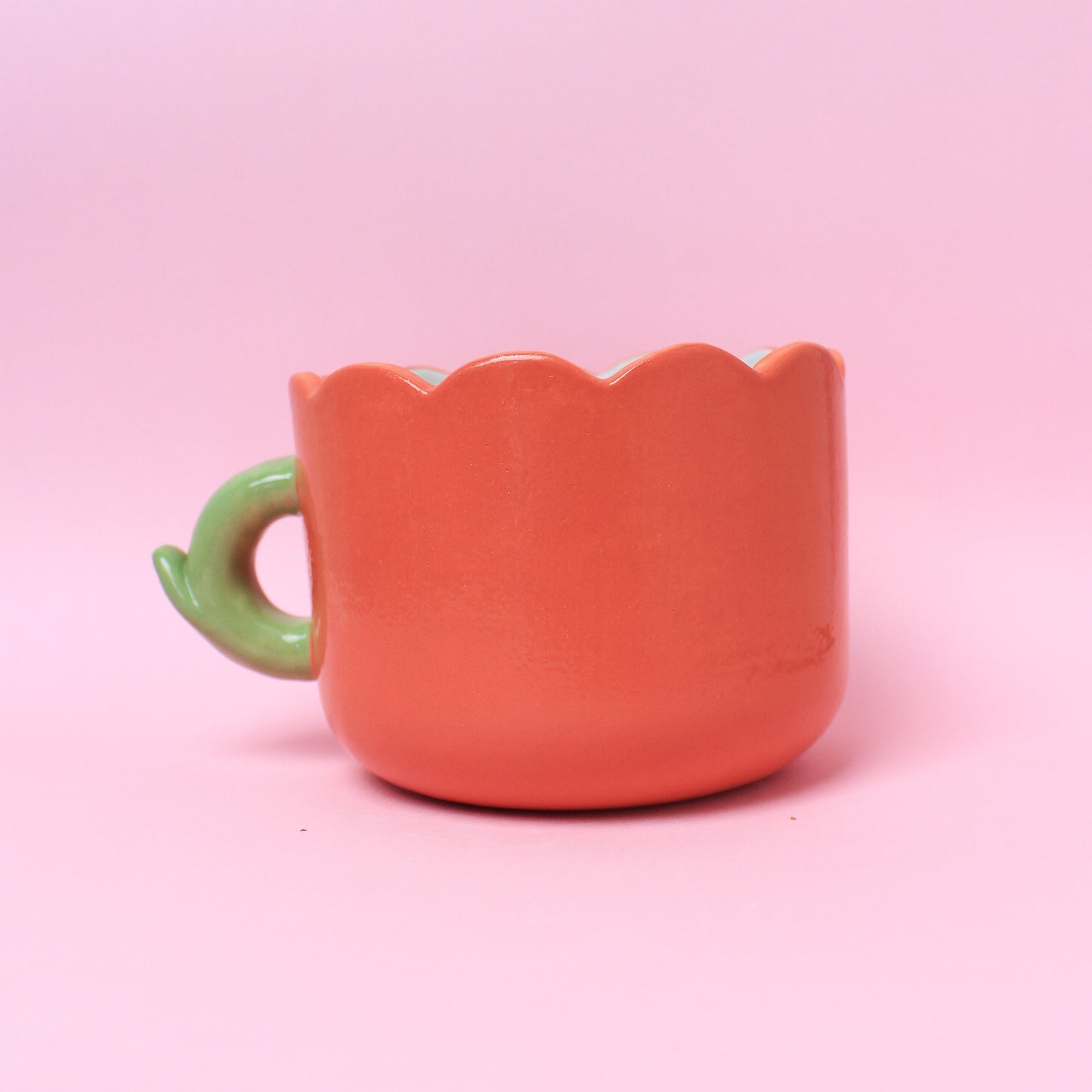 ORANGE CHULIP MUG #8 (seconds-not foodsafe)