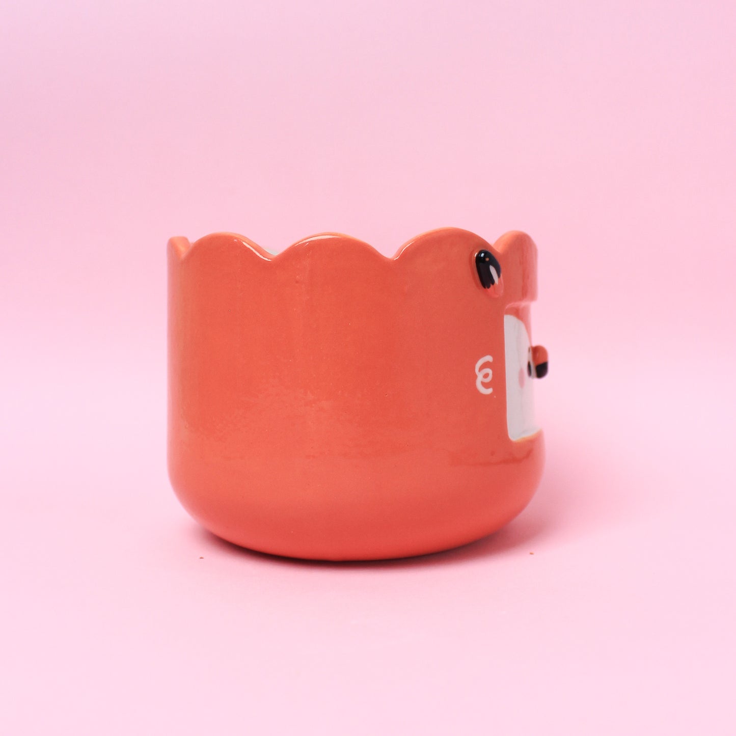 ORANGE CHULIP MUG #8 (seconds-not foodsafe)