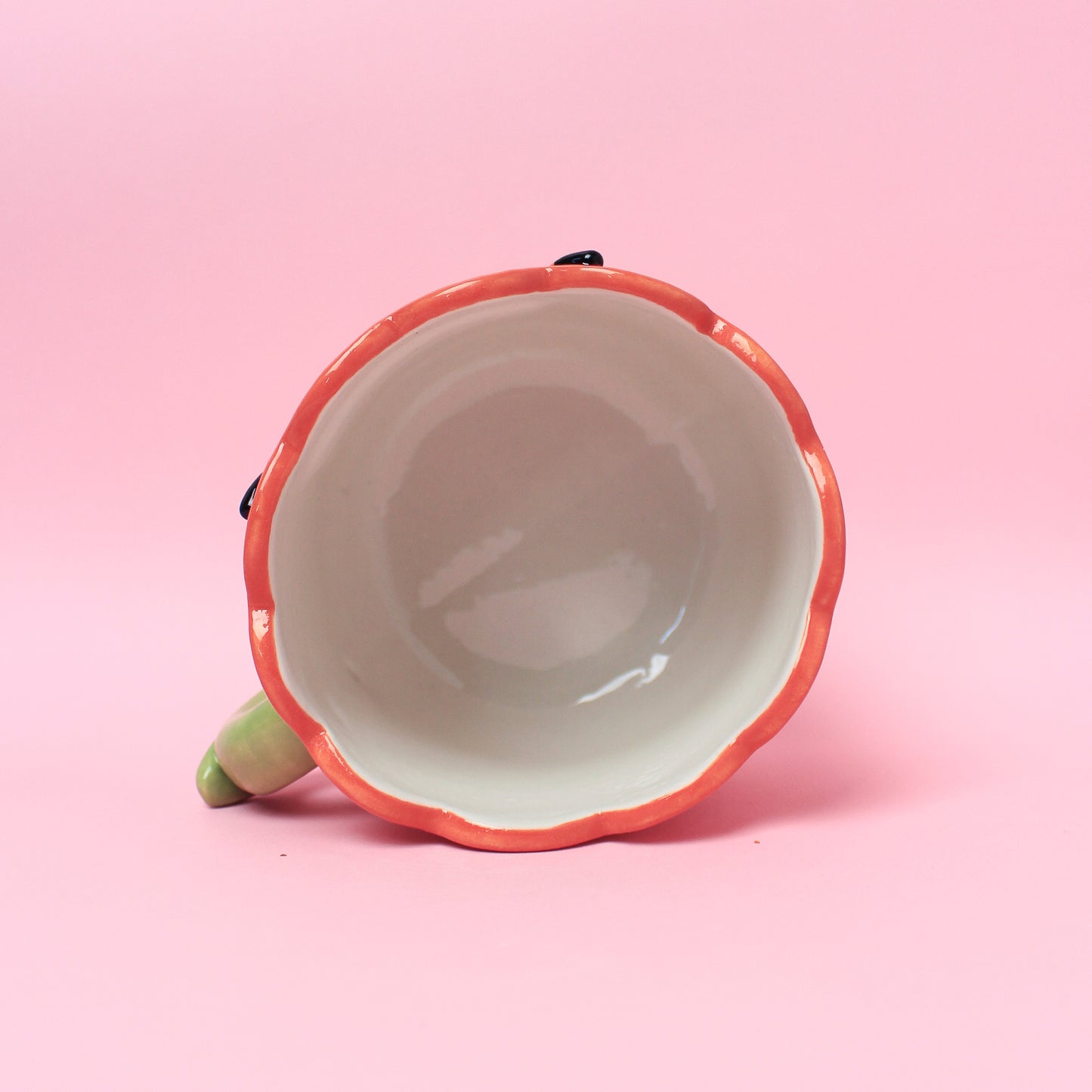 ORANGE CHULIP MUG #8 (seconds-not foodsafe)